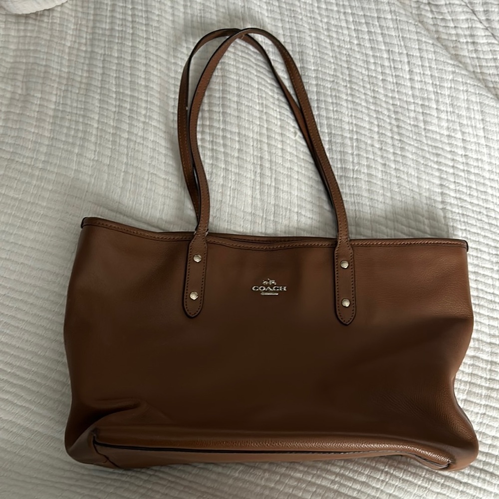 Genuine Leather coach bag